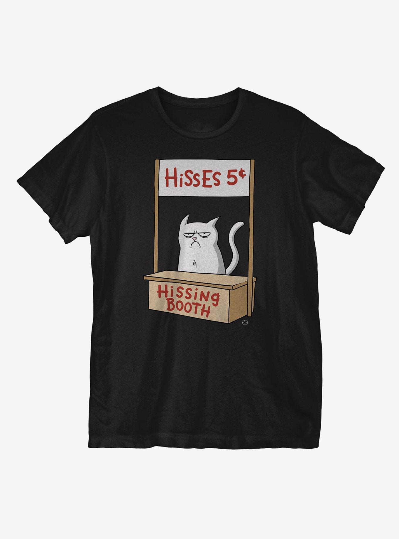 Hissing Booth T-Shirt, BLACK, hi-res