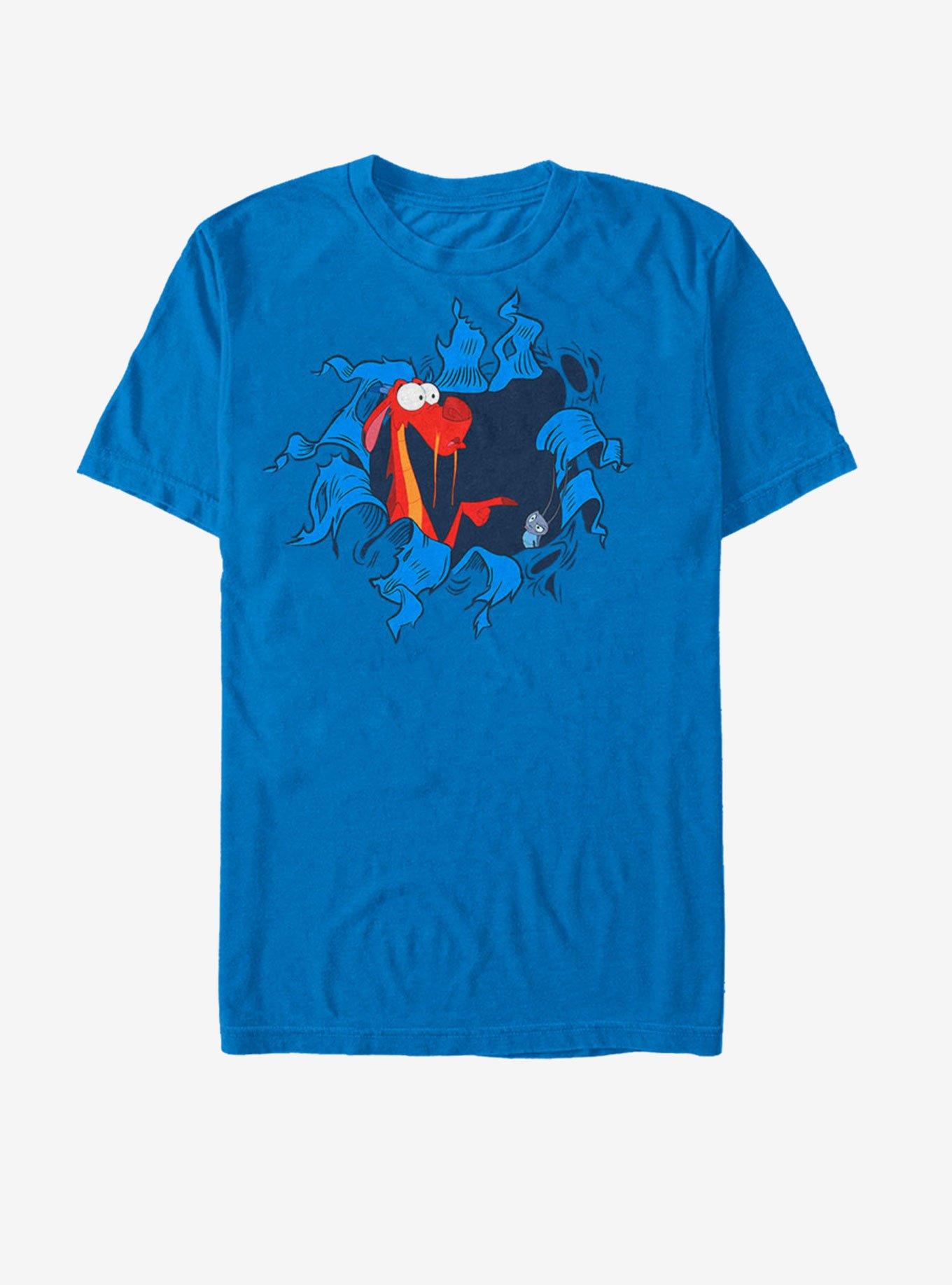 Disney Mulan Oh Mushu T-Shirt, ROYAL, hi-res