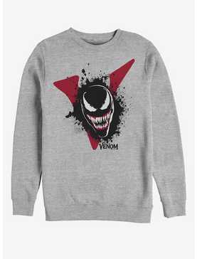 Marvel Venom Film Splatter Portrait Sweatshirt, , hi-res