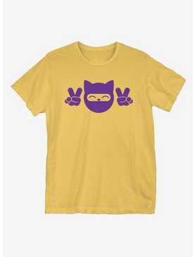 Peace Ninja Cat T-Shirt, , hi-res