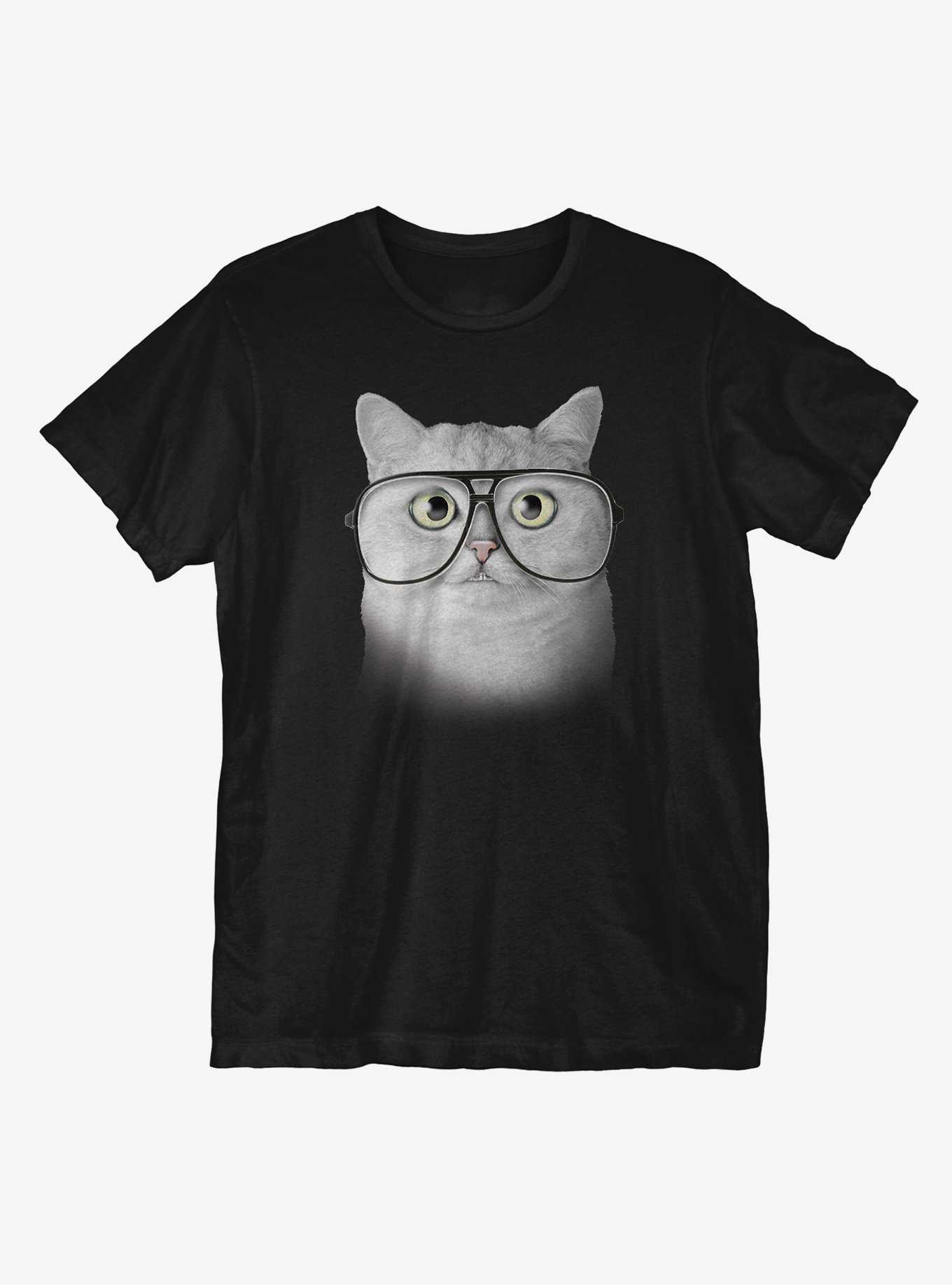 Smart Cat T-Shirt, , hi-res