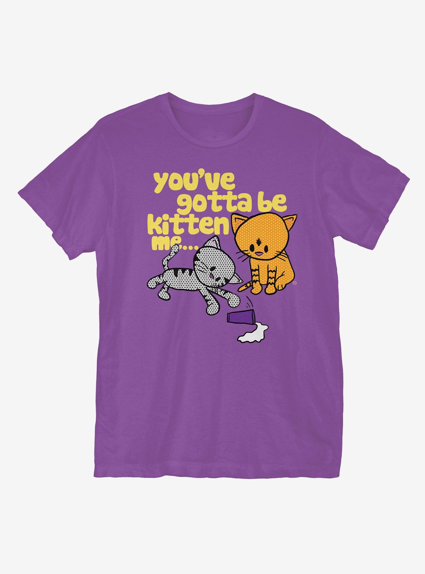Kitten Me T-Shirt, PURPLE, hi-res