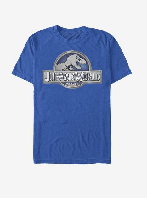 T-shirt Jurassic Park Loot Crate Exclusif Homme L Bleu Manches Courtes
