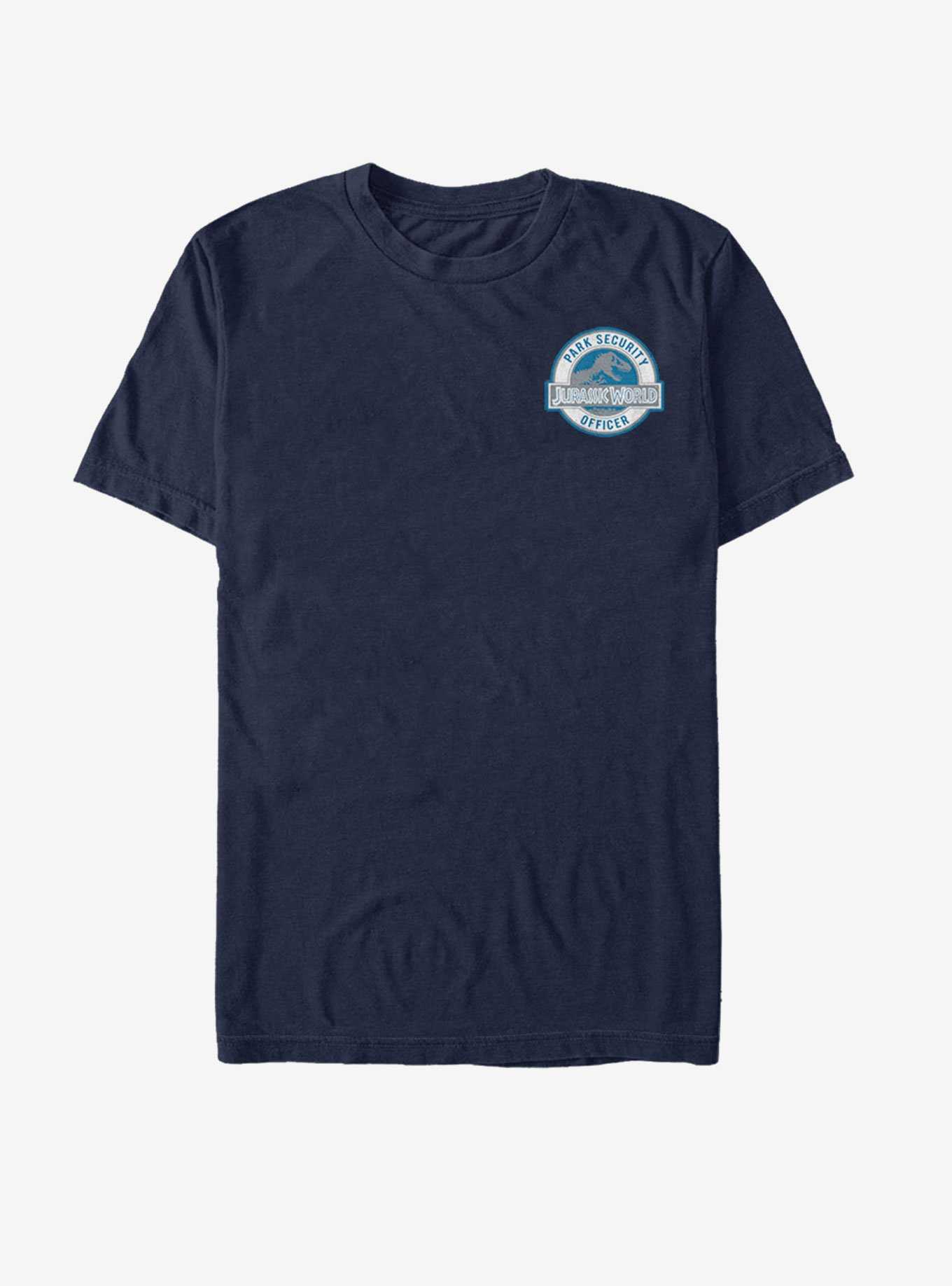 Jurassic Park Jurassic World Ranger Patch T-Shirt, NAVY, hi-res