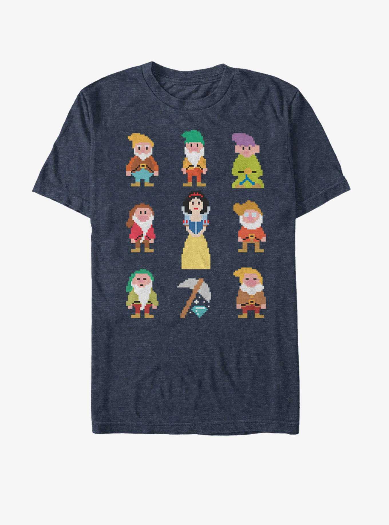 Disney Snow White Pixel Dwarf T-Shirt, , hi-res