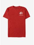 Jurassic Park Static World T-Shirt, RED, hi-res