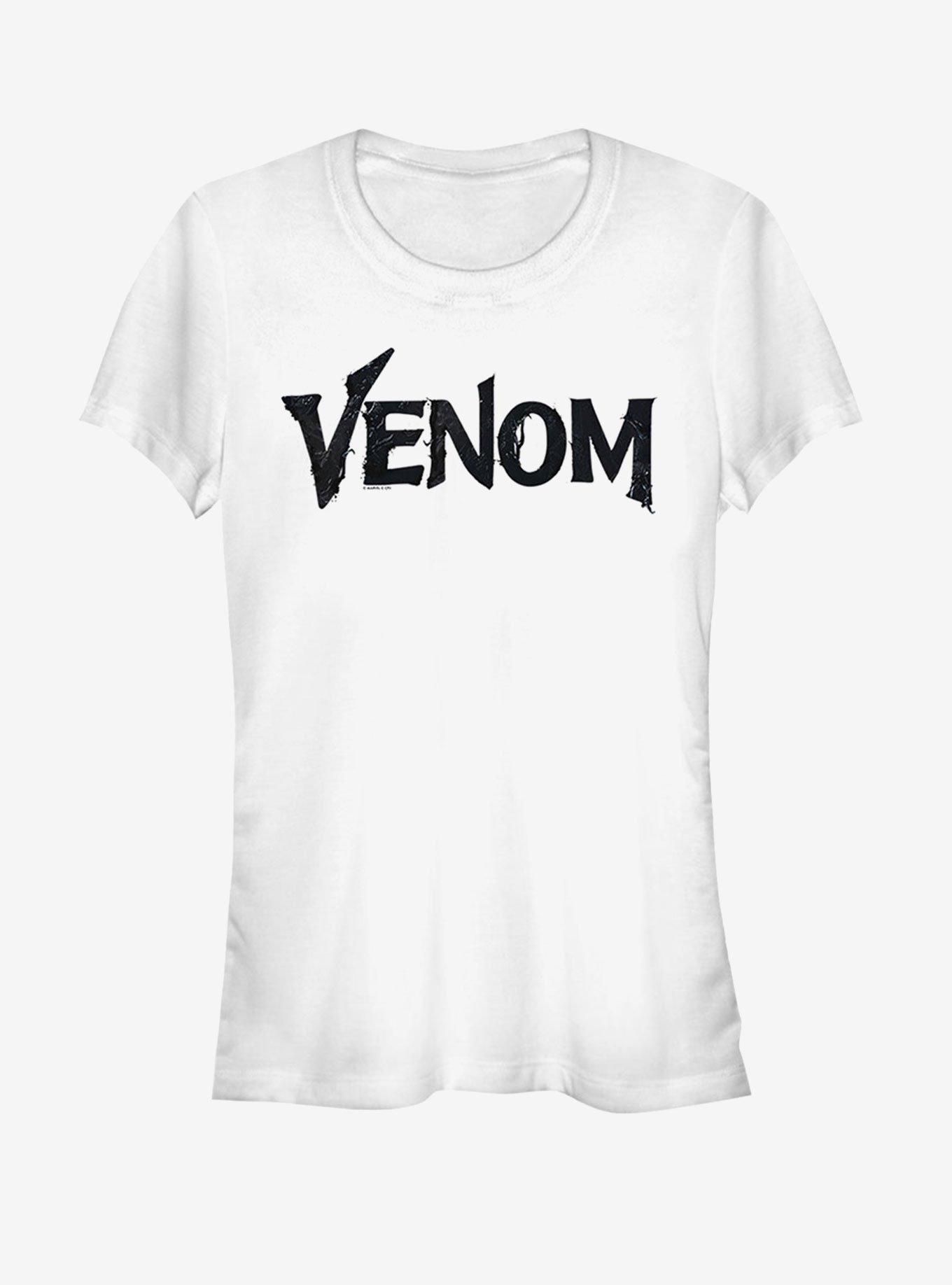 Marvel Venom Film Contagious Logo Girls T-Shirt, WHITE, hi-res