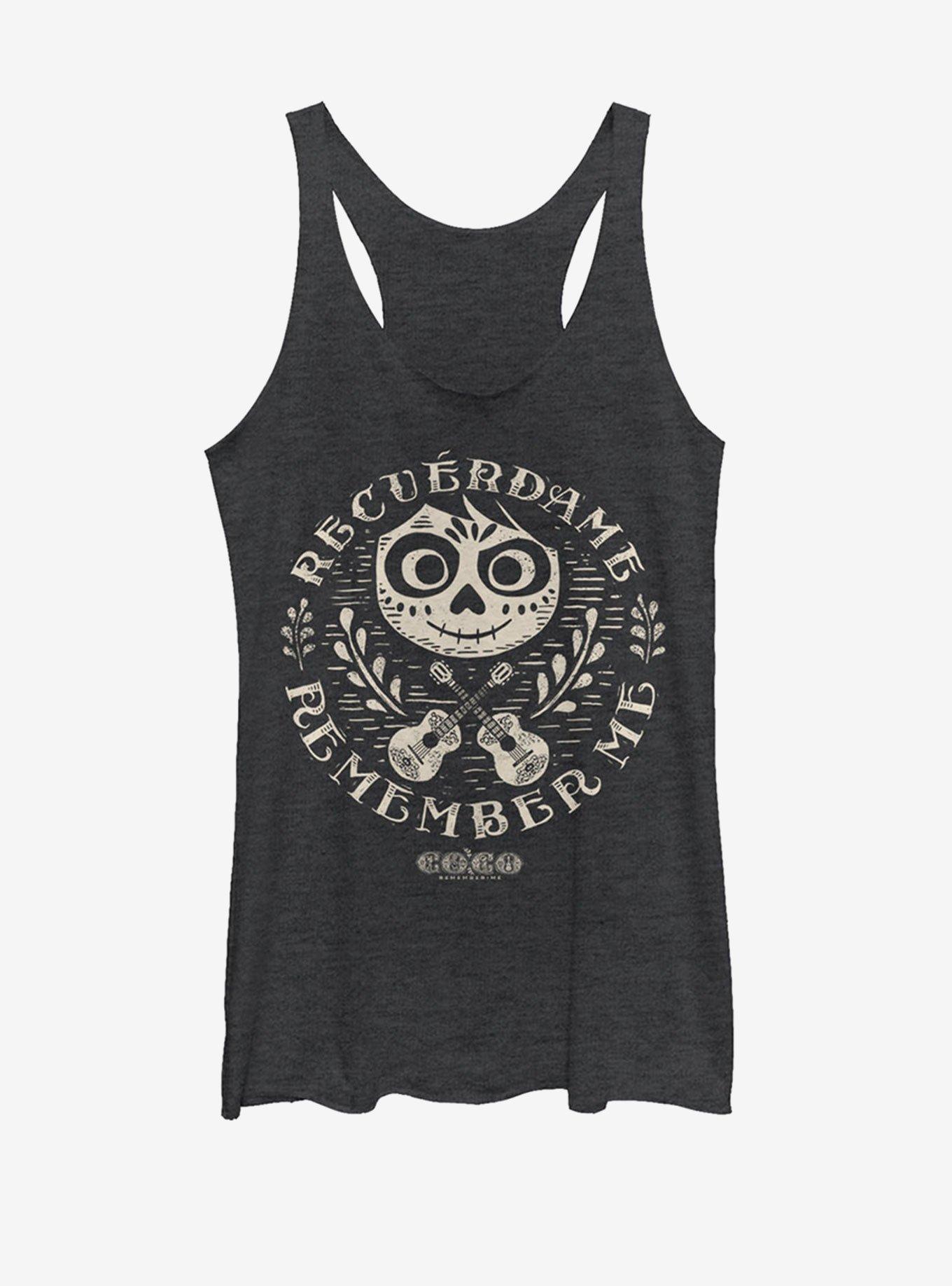 Hot Topic Disney Pixar Coco Remember Me Girls Tank Top