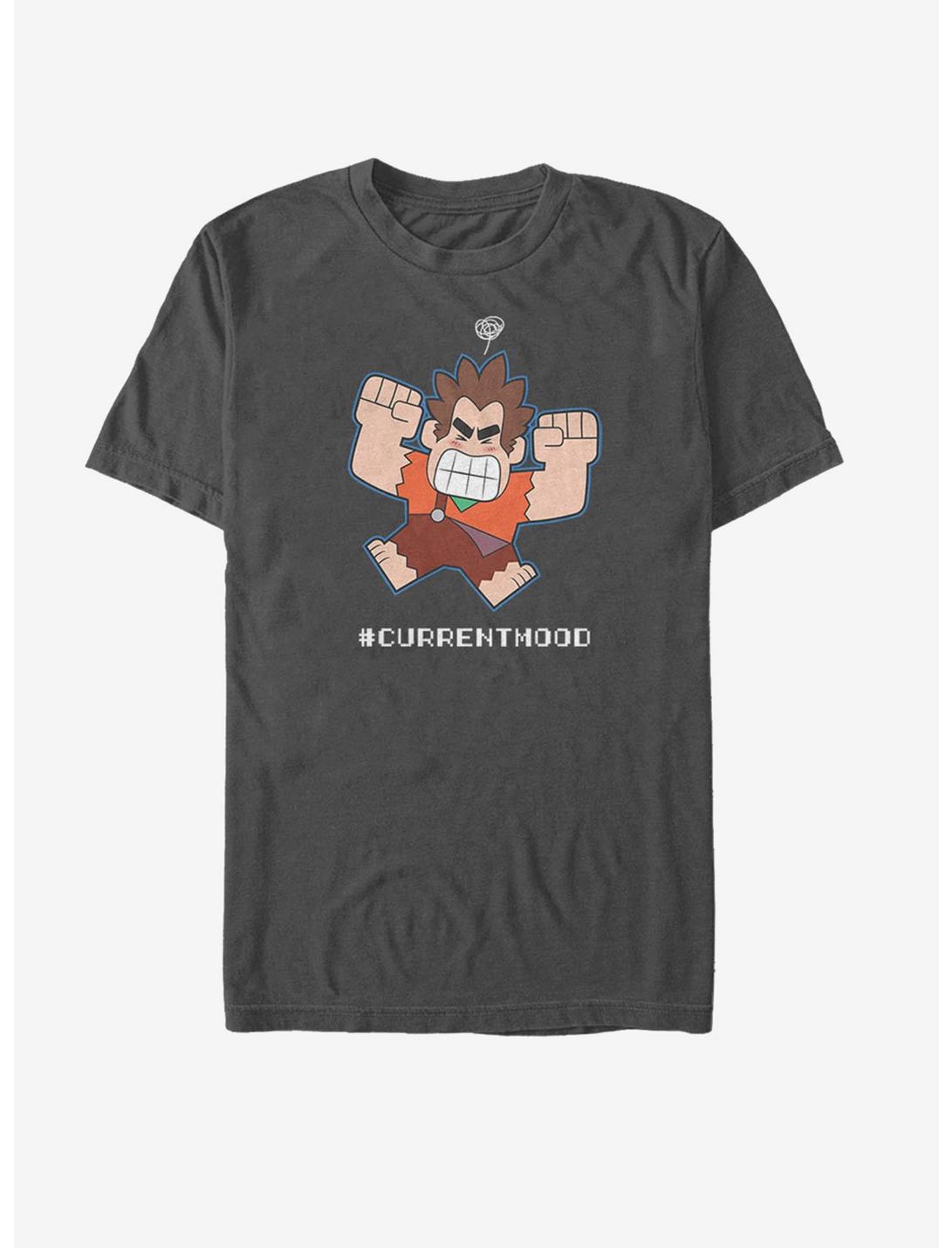 Disney Wreck-It Ralph Current Mood T-Shirt, CHARCOAL, hi-res