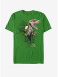 Jurassic Park Raptor Tear T-Shirt, KELLY, hi-res
