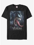 Marvel Venom Film Tongue Portrait T-Shirt, BLACK, hi-res