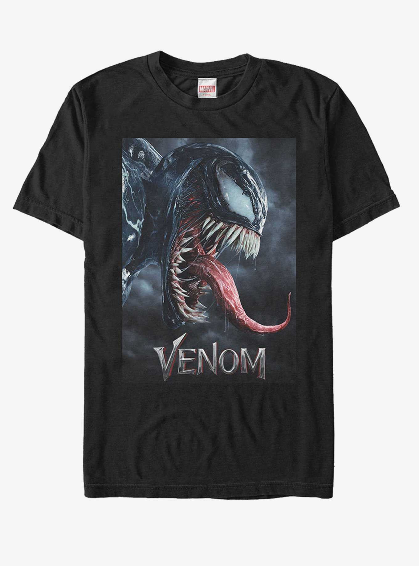 Marvel Venom Film Tongue Portrait T-Shirt, , hi-res