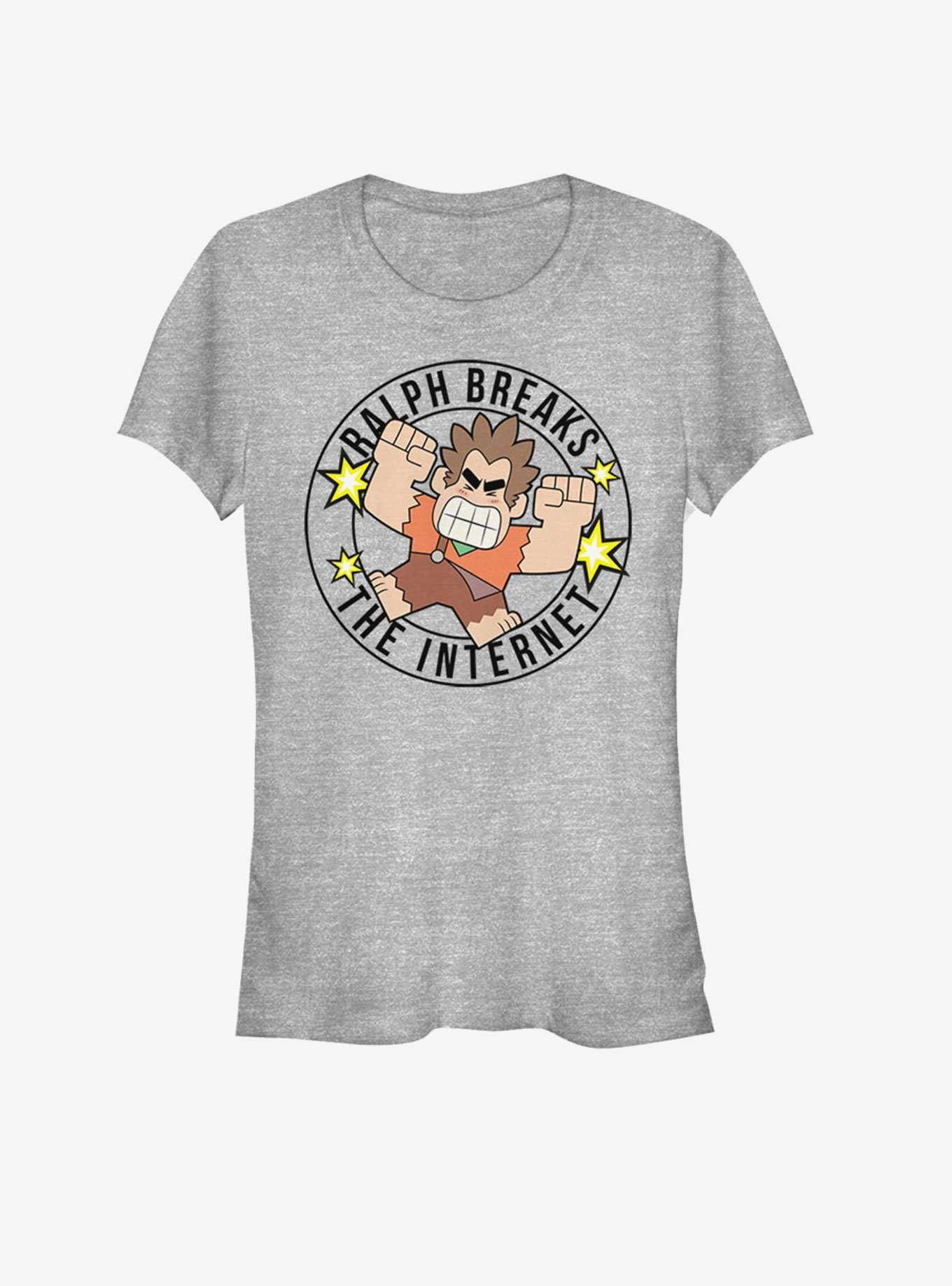 Disney Wreck-It Ralph Wreck Round Linear Girls T-Shirt, , hi-res