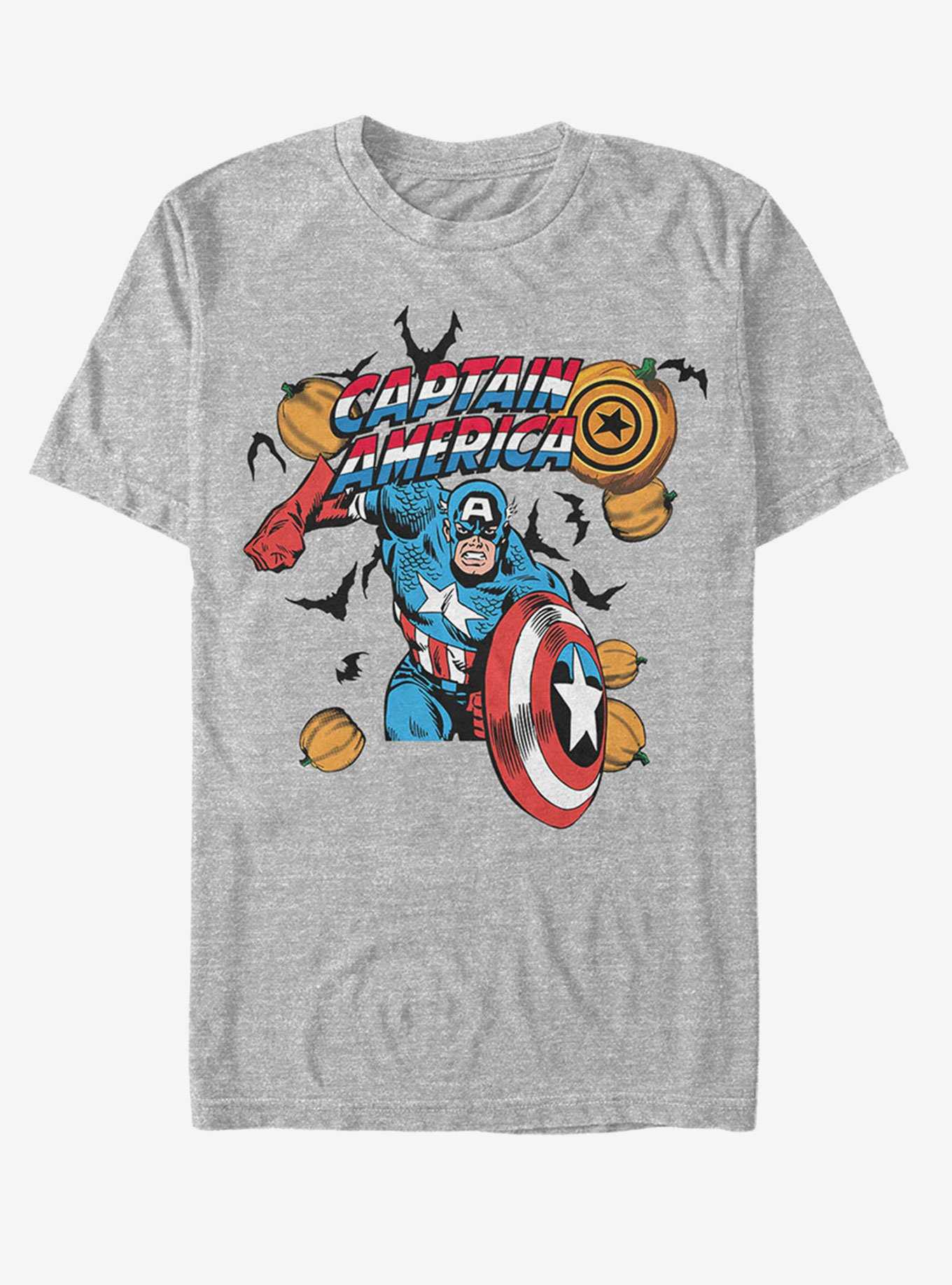 Marvel Halloween Spooky Captain America T-Shirt, , hi-res