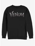 Marvel Venom Film Metallic Logo Sweatshirt, BLACK, hi-res