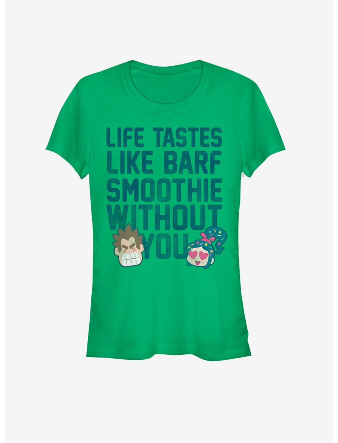 Disney Wreck-It Ralph Barf Smoothie Girls T-Shirt, KELLY, hi-res