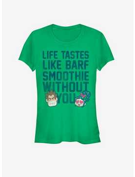Disney Wreck-It Ralph Barf Smoothie Girls T-Shirt, KELLY, hi-res