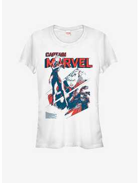 Marvel Captain Marvel The Woman Cap Girls T-Shirt, , hi-res