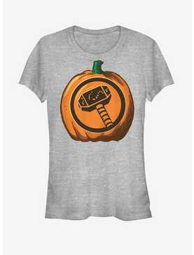 Marvel Halloween Thor Hammer Pumpkin Girls T-Shirt, , hi-res