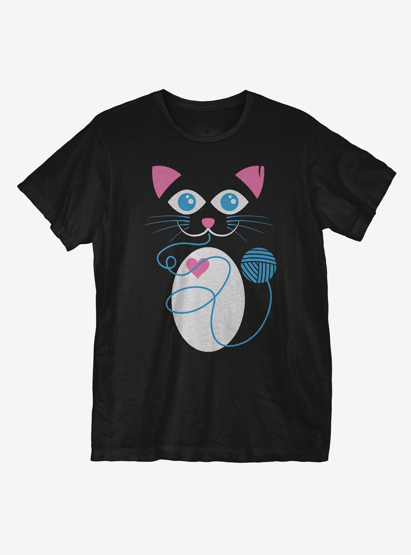 Kitty Hijinx T-Shirt, BLACK, hi-res