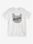 Meow Cat T-Shirt, WHITE, hi-res