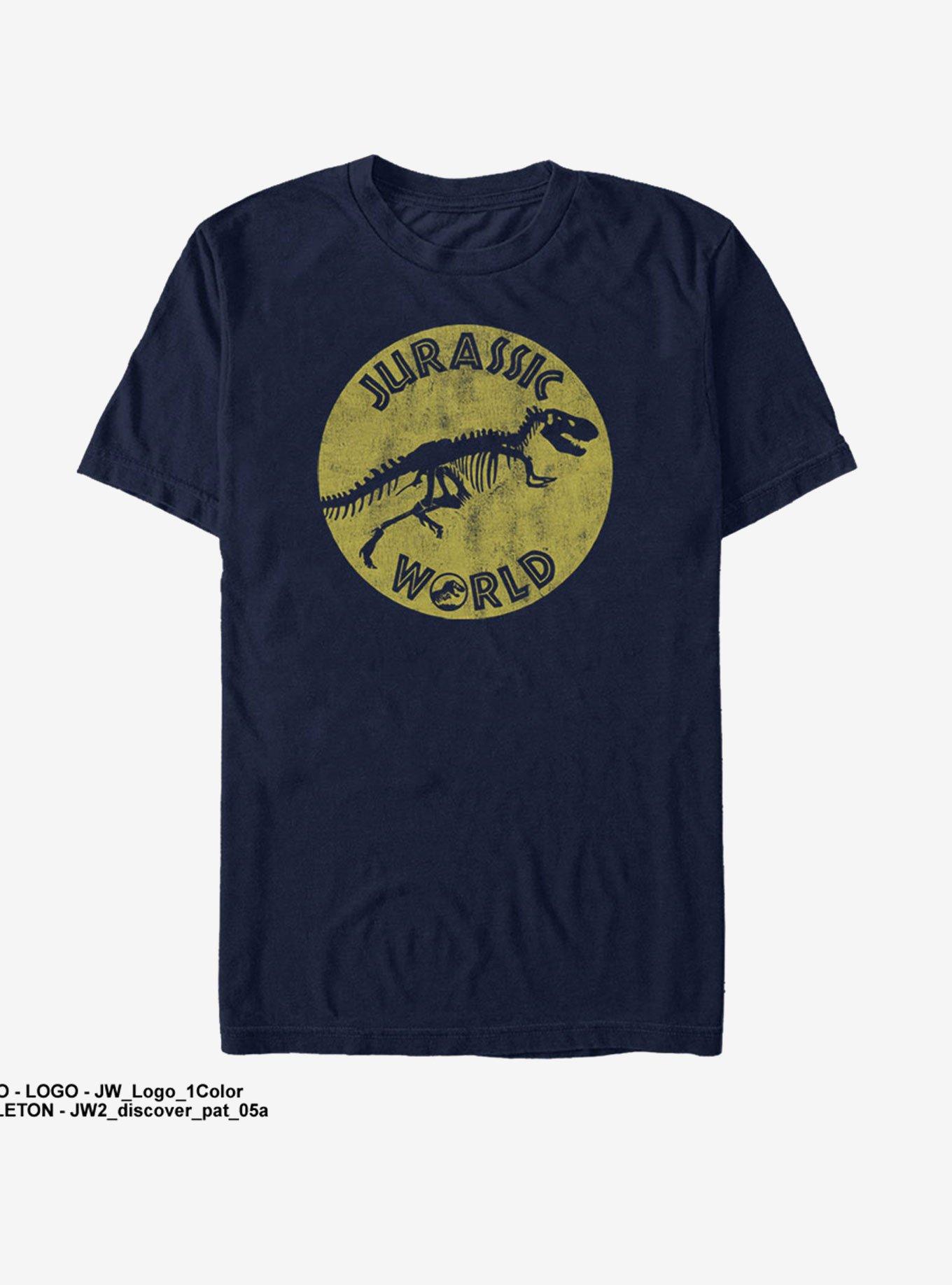 Jurassic Park Bag of Bones T-Shirt, NAVY, hi-res