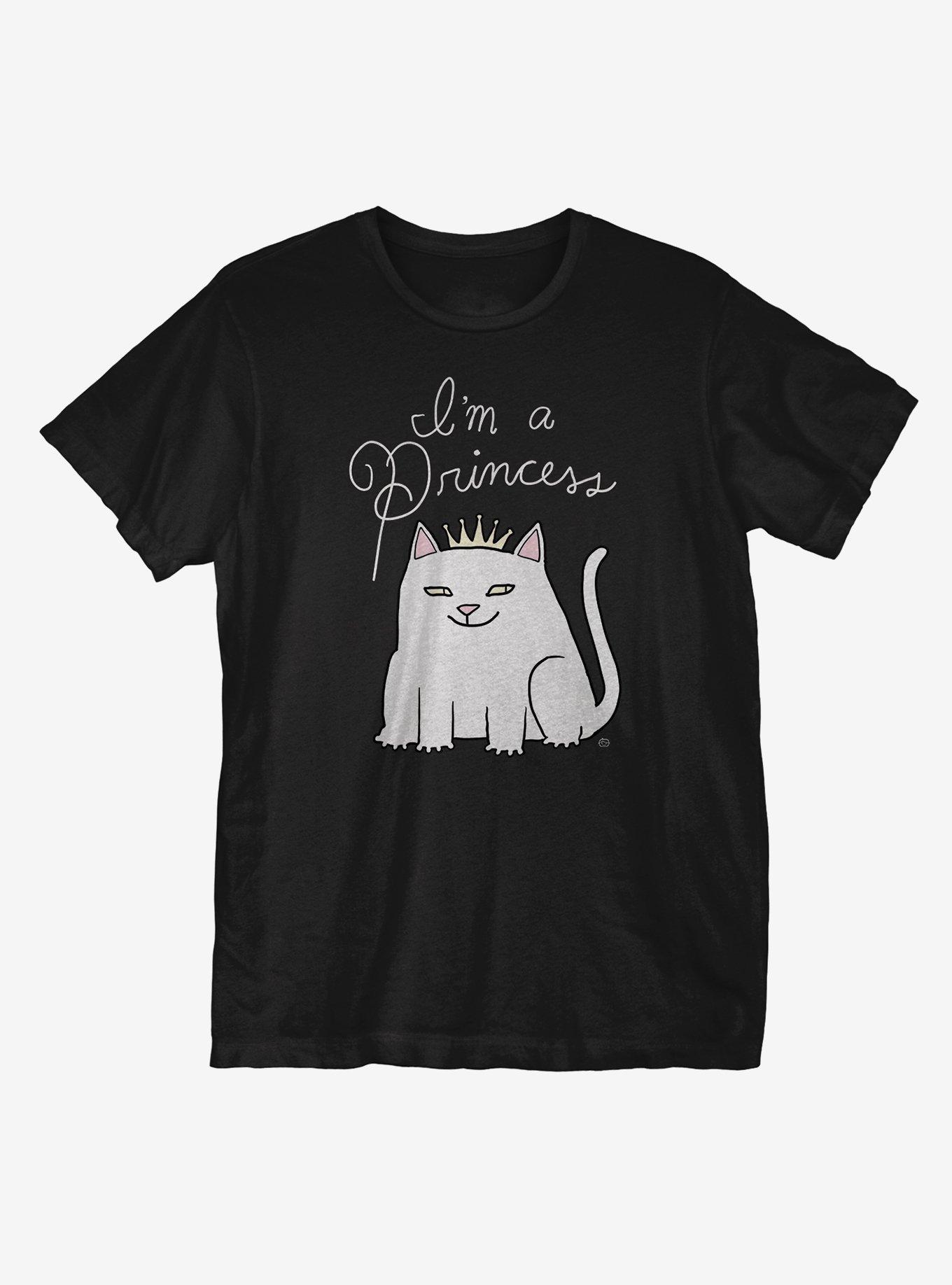 I'm A Princess T-Shirt, BLACK, hi-res
