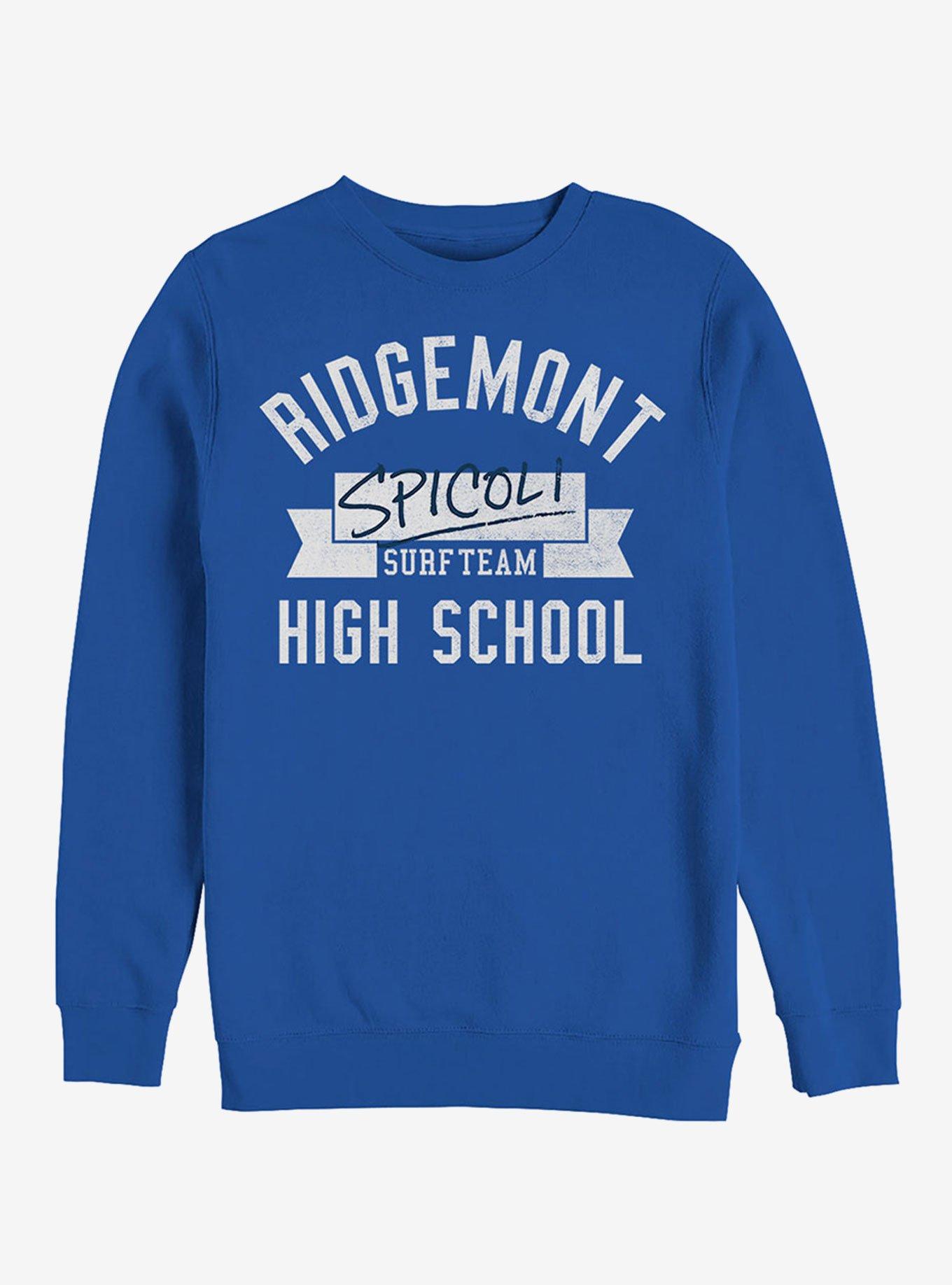 Fast Times at Ridgemont High Spicoli Surf Team Sweatshirt, ROYAL, hi-res