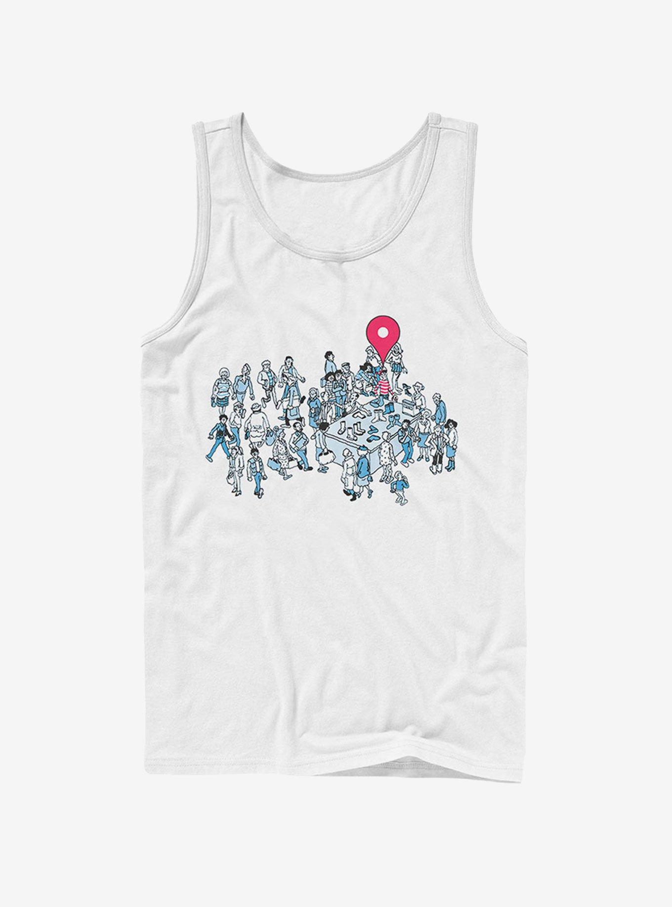 Where's Waldo Location Found Tank Top, , hi-res