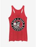 Where's Waldo Hide and Seek Champion Girls Tank Top, RED HTR, hi-res