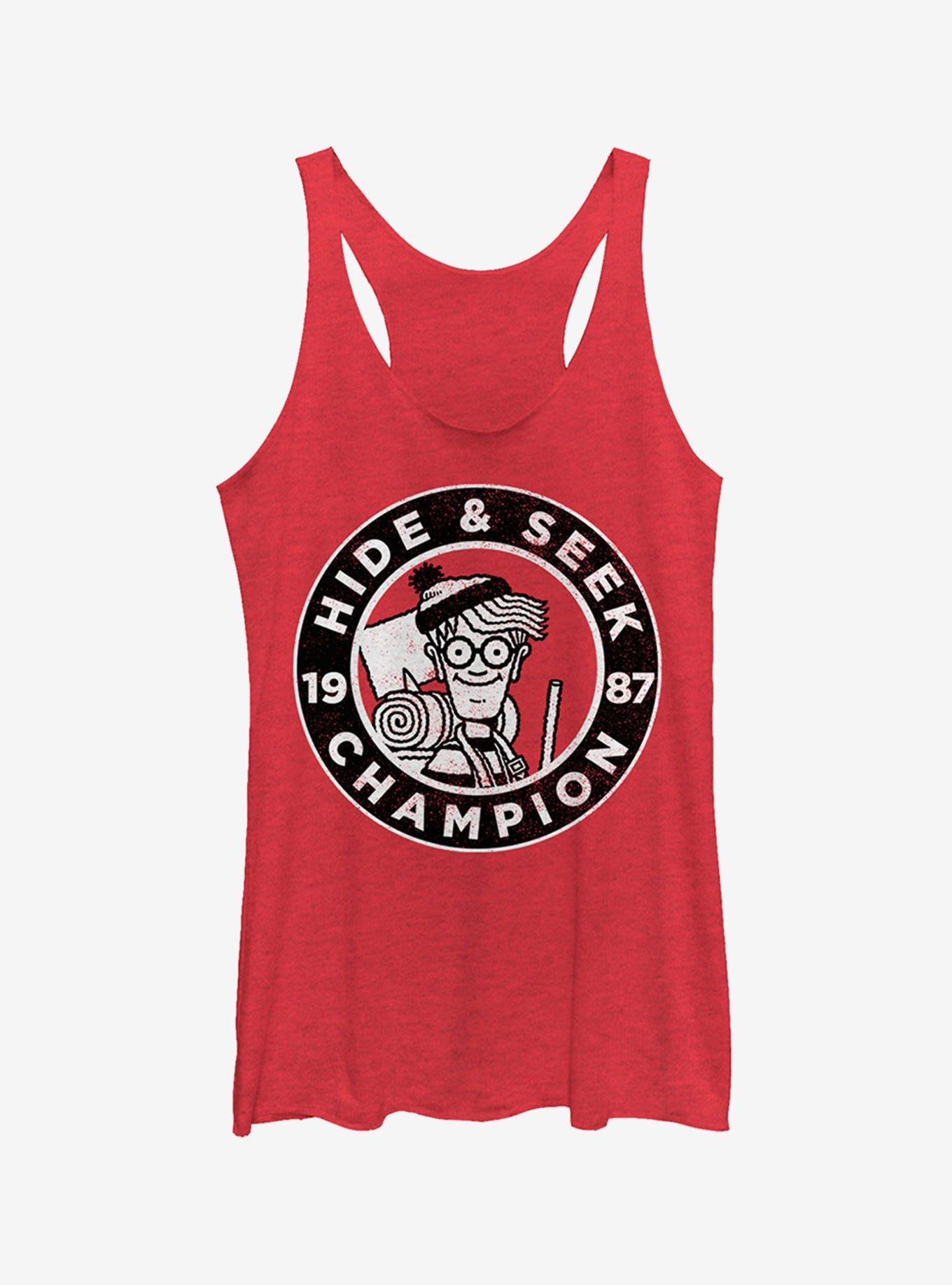 Where's Waldo Hide and Seek Champion Girls Tank Top, , hi-res