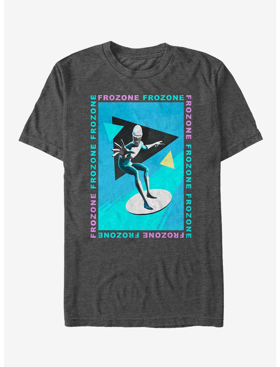 Disney Pixar The Incredibles Frozone 90's Vibe T-Shirt, CHAR HTR, hi-res