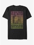 Minion Live on Stage Poster T-Shirt, BLACK, hi-res