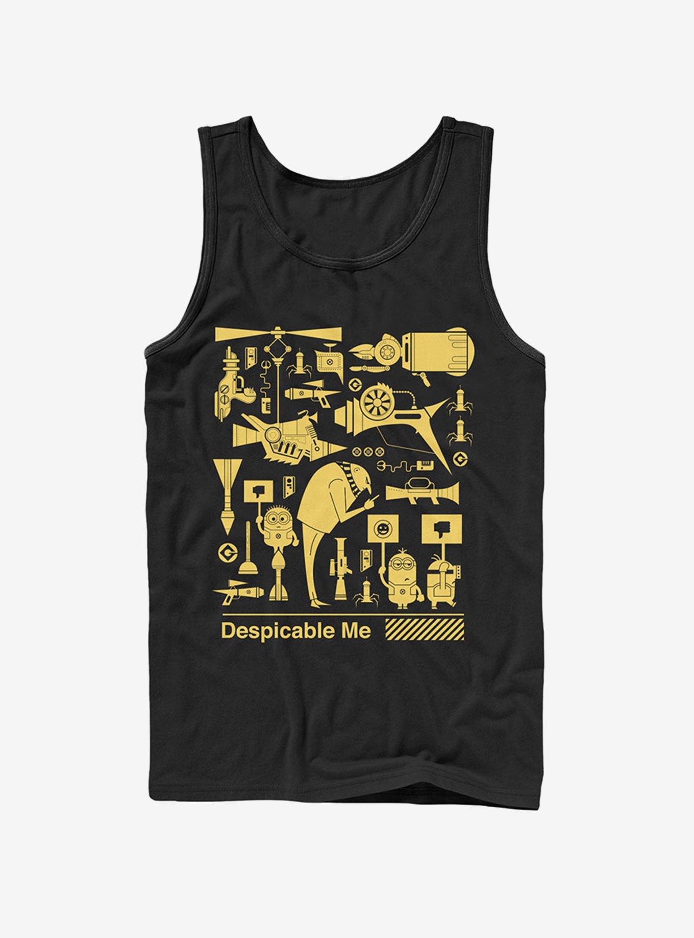 Minion Worker Strike Tank Top, , hi-res