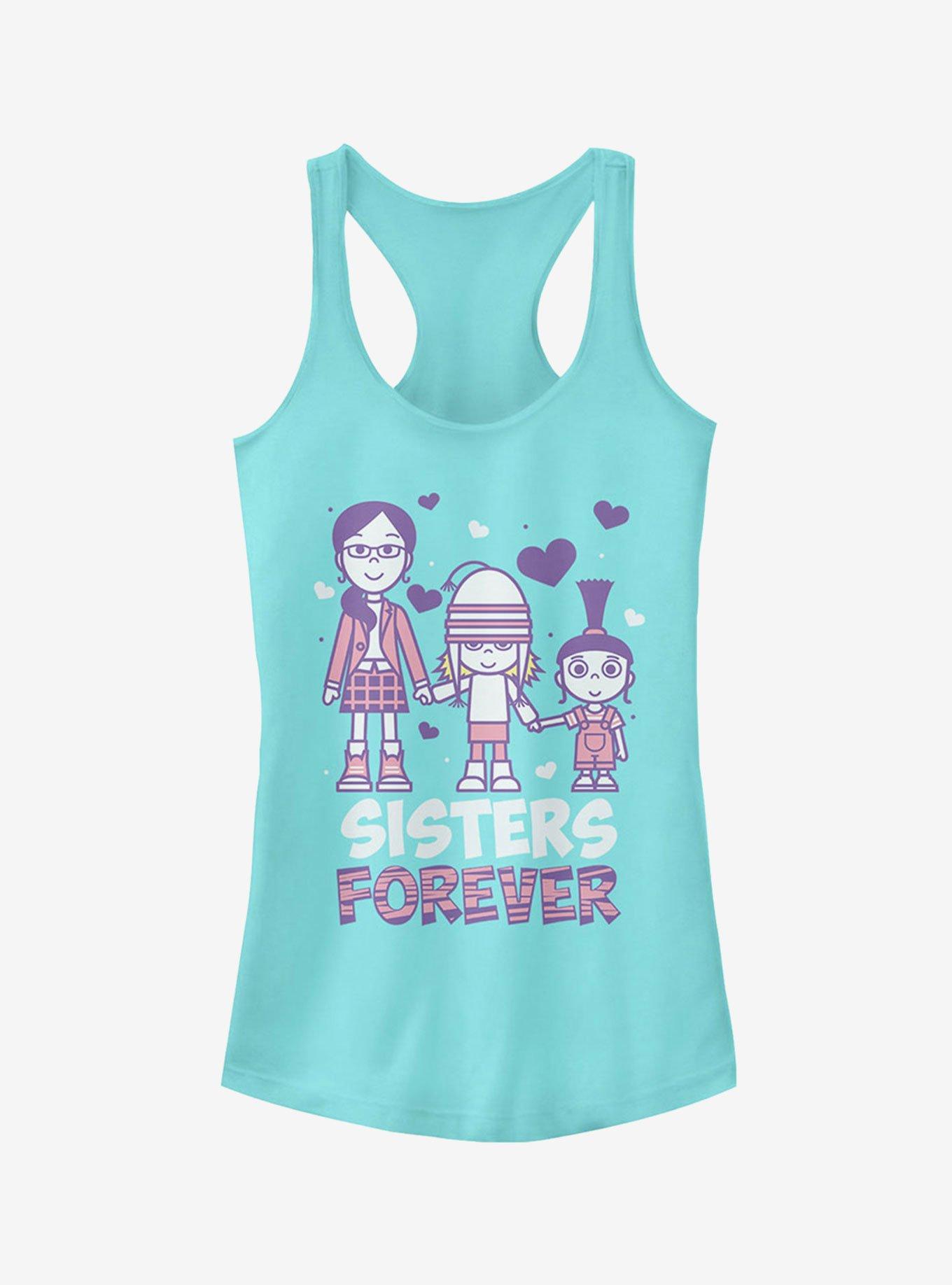 Minion Sisters Forever Girls Tank Top, CANCUN, hi-res