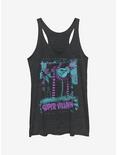 Minion Gru Supervillain Girls Tank Top, BLK HTR, hi-res