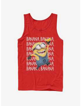 Minions Banana Repeat Tank Top, , hi-res