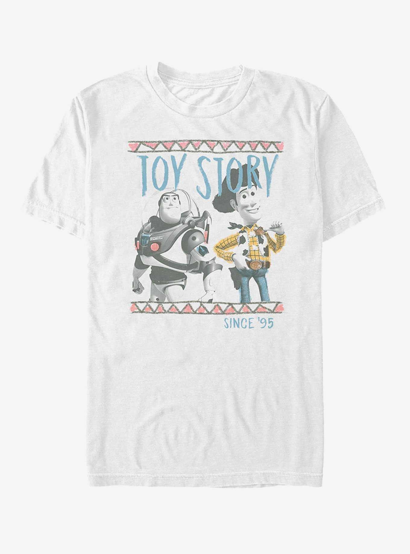 Disney Pixar Toy Story Cartoon Border Friends T-Shirt, , hi-res