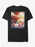 Minion Tropical Vacation T-Shirt, BLACK, hi-res