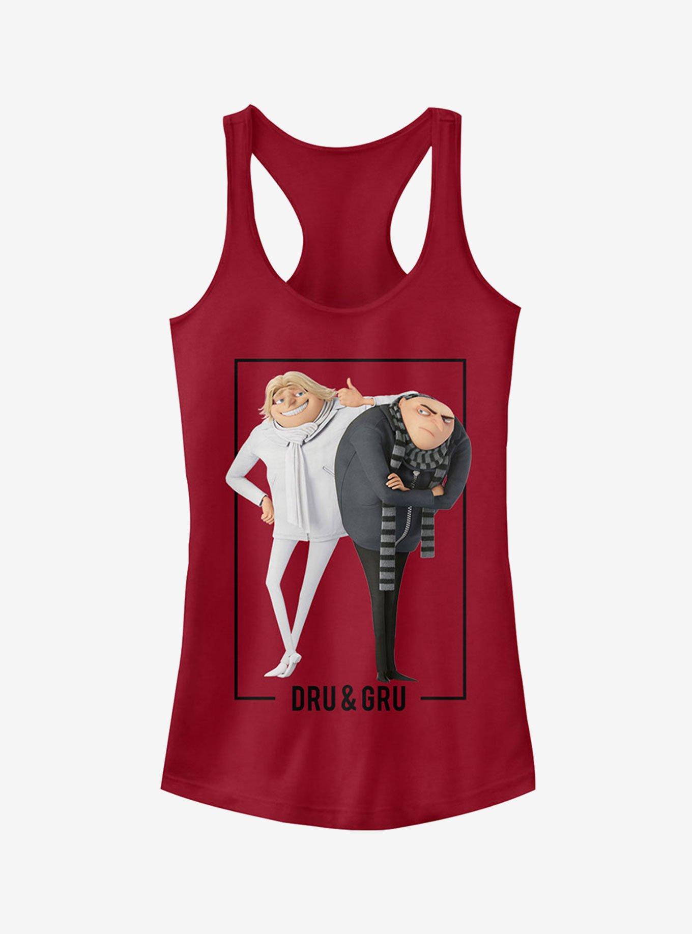 Minion Dru and Gru Brothers Girls Tank Top, , hi-res