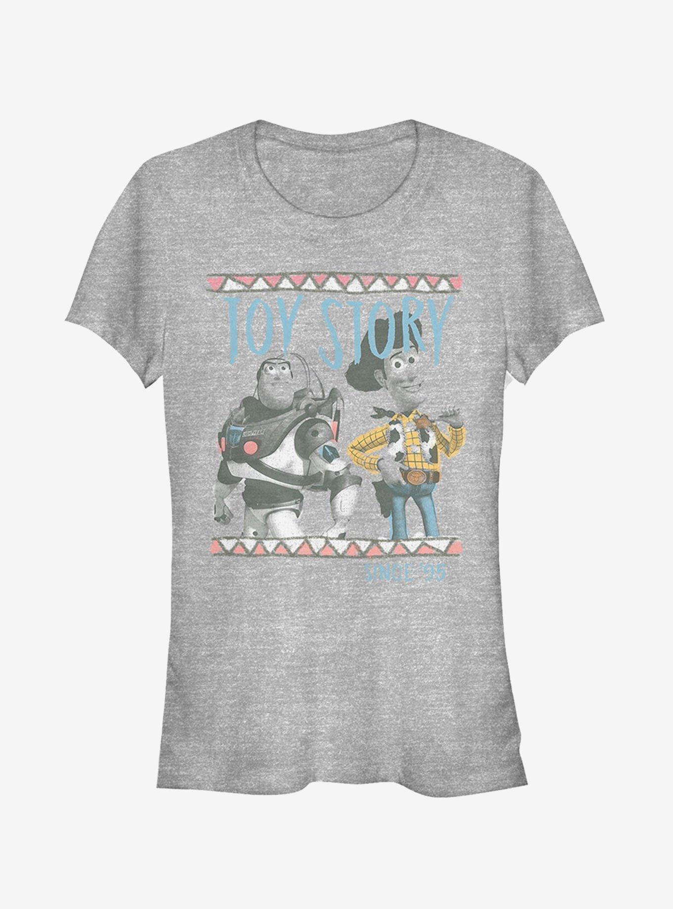 Disney Pixar Toy Story Cartoon Border Friends Girls T-Shirt, , hi-res