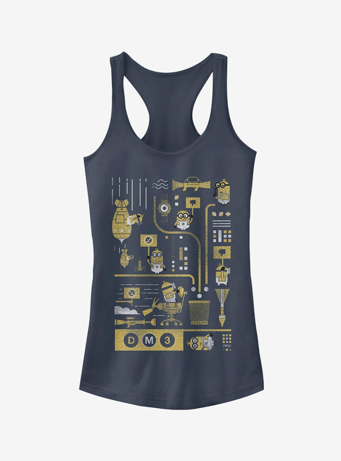 Minion Lab Work Girls Tank Top, , hi-res