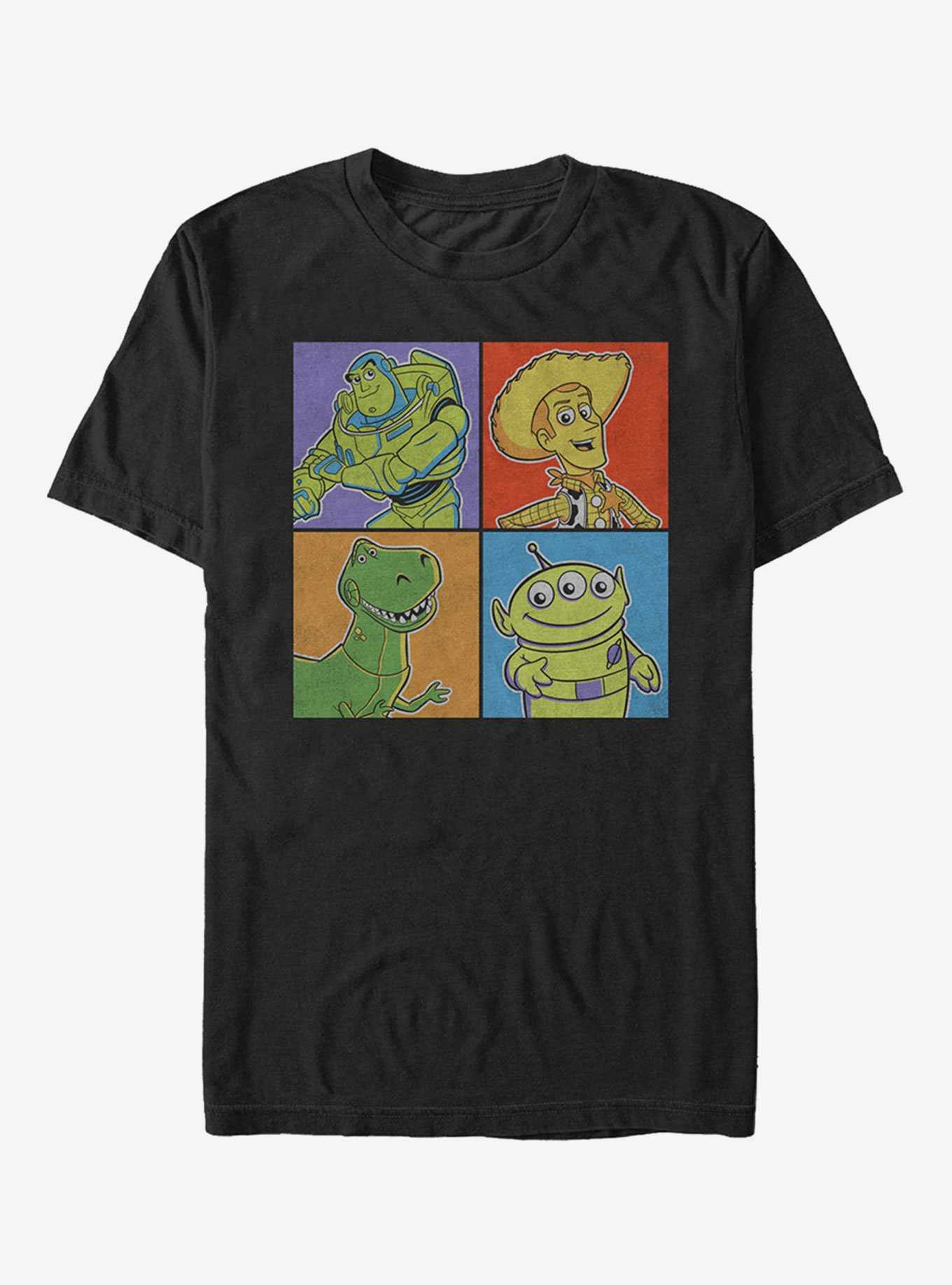 Disney Pixar Toy Story Character Color Panels T-Shirt, , hi-res