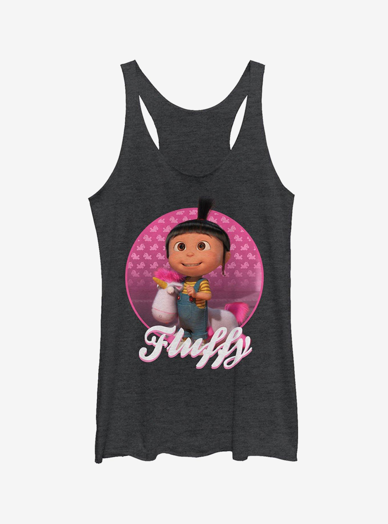 Minion Agnes Fluffy Unicorn Girls Tank Top, , hi-res