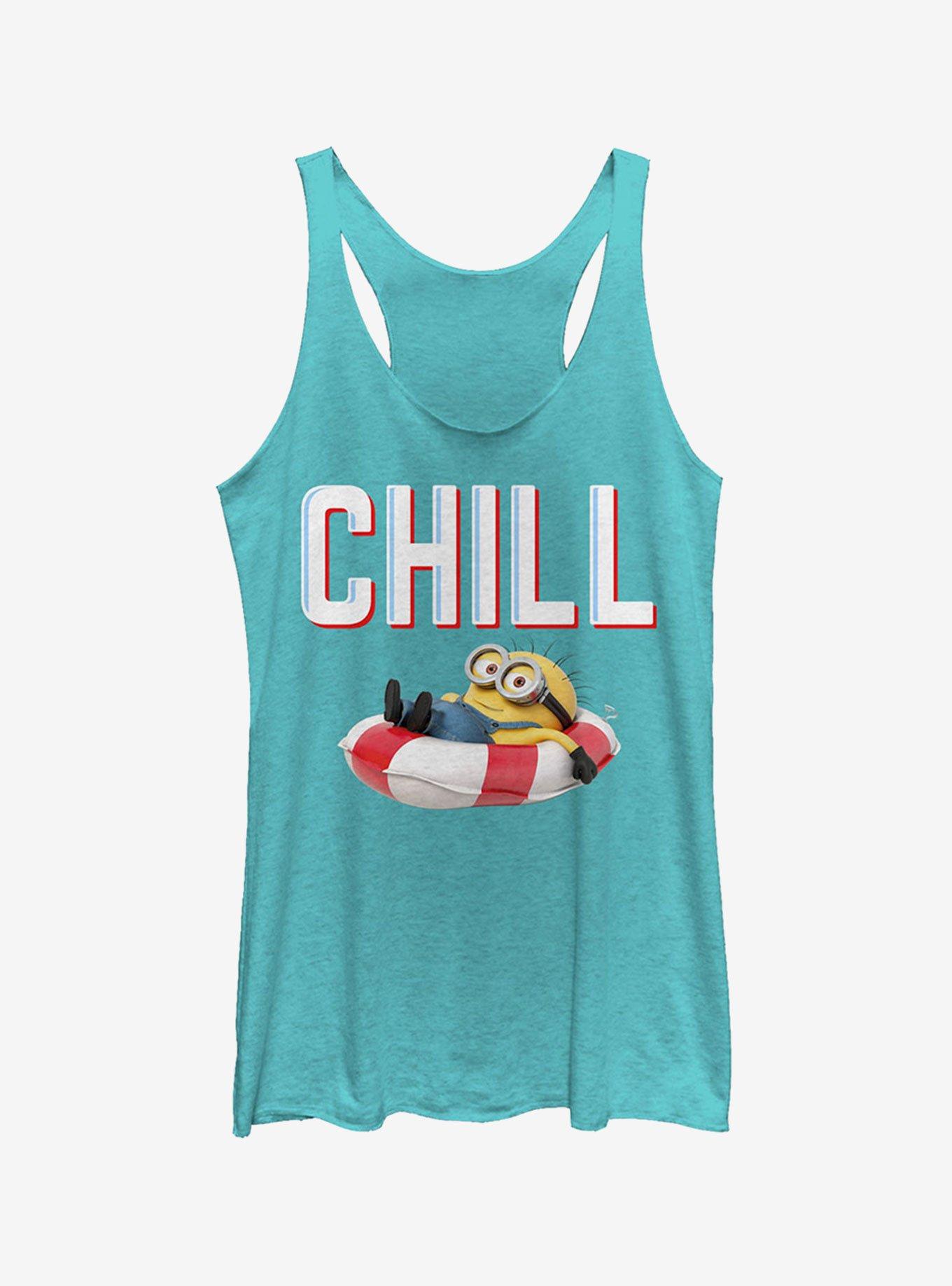 Minions Chill Floatie Girls Tank Top, , hi-res