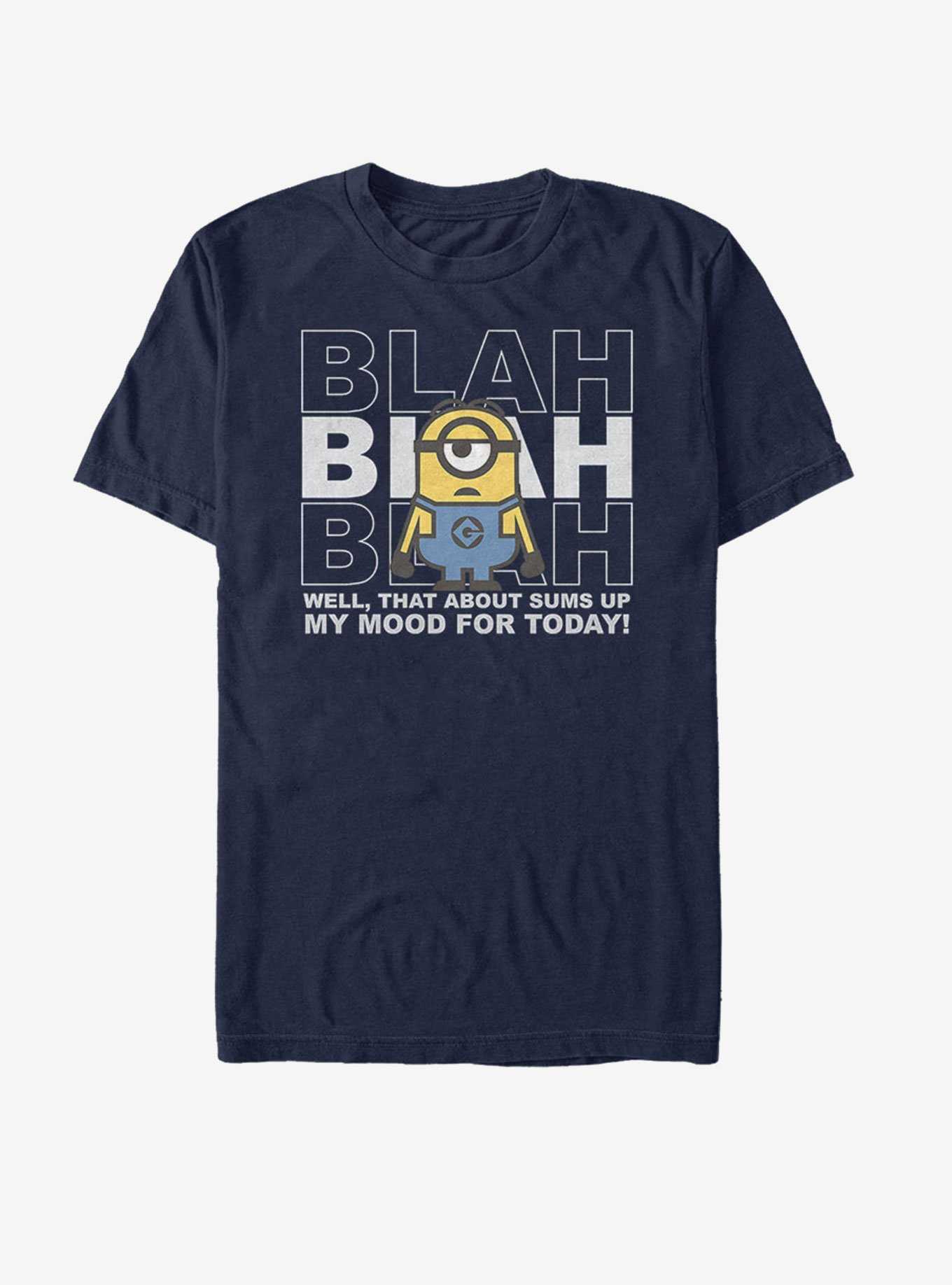 Minions Blah 2D T-Shirt, , hi-res