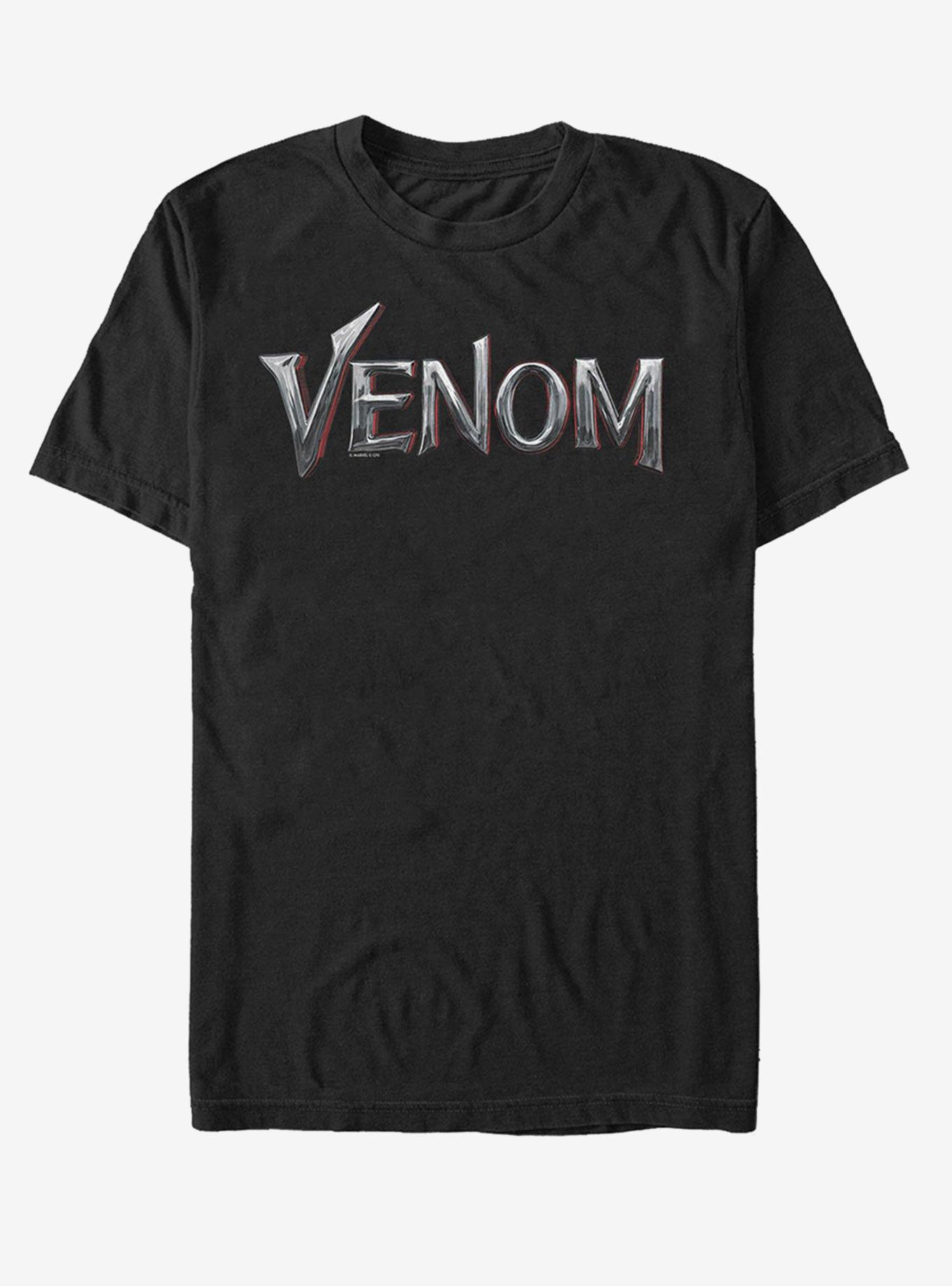 Marvel Venom Film Metallic Logo T-Shirt, , hi-res