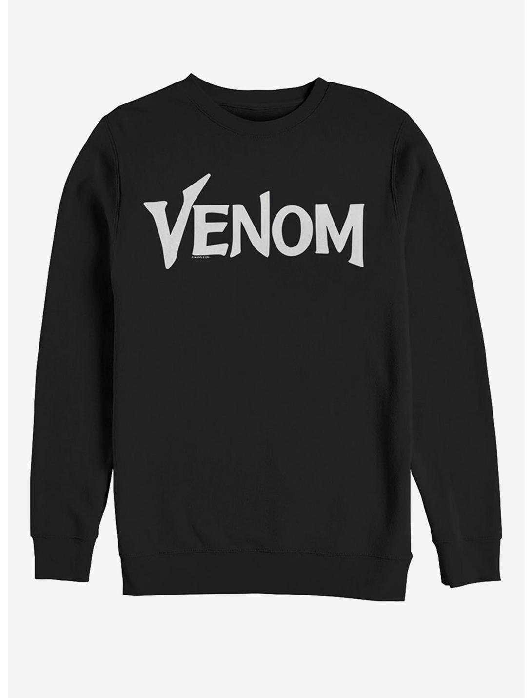 Marvel Venom Film Bold Logo Sweatshirt, BLACK, hi-res