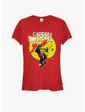 Marvel Captain Marvel Super Ring Girls T-Shirt, , hi-res