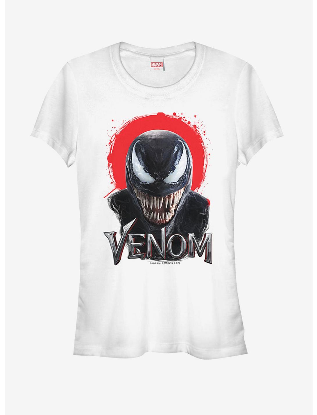 Marvel Venom Film Red Halo Girls T-Shirt, WHITE, hi-res